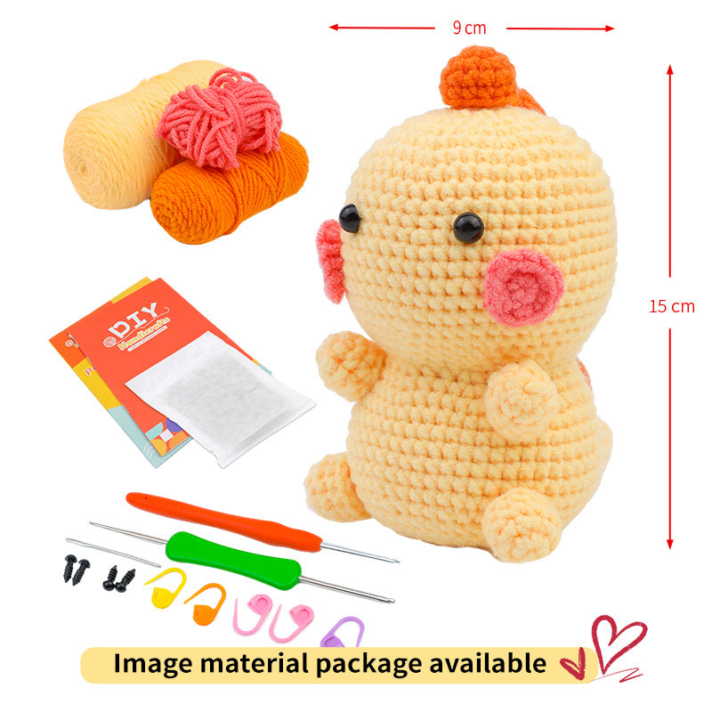 Crochet chick DIY kit version, handmade in Hangzhou | Knoblom